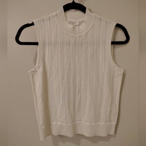 Veronica Beard Collins Mock Neck Top